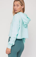 Load image into Gallery viewer, Atlanta Rebody French Terry Crop Hoody - Smooth Mint *Sustainable
