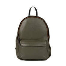 Load image into Gallery viewer, Mini Journey Leather Backpack - Olive | Journey Collection
