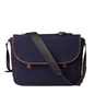 London Canvas Briefcase - Navy | London Collection