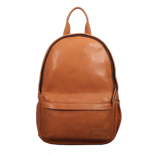 Mini Journey Leather Backpack - Tan | Journey Collection