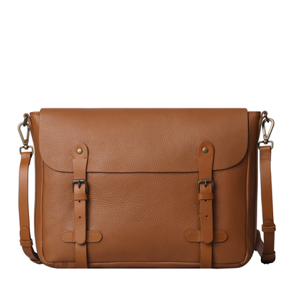 Oslo Leather Messenger Bag | Oslo Collection