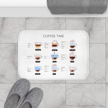 Load image into Gallery viewer, Coffee Time Drinks Bath Mat Home Accents
