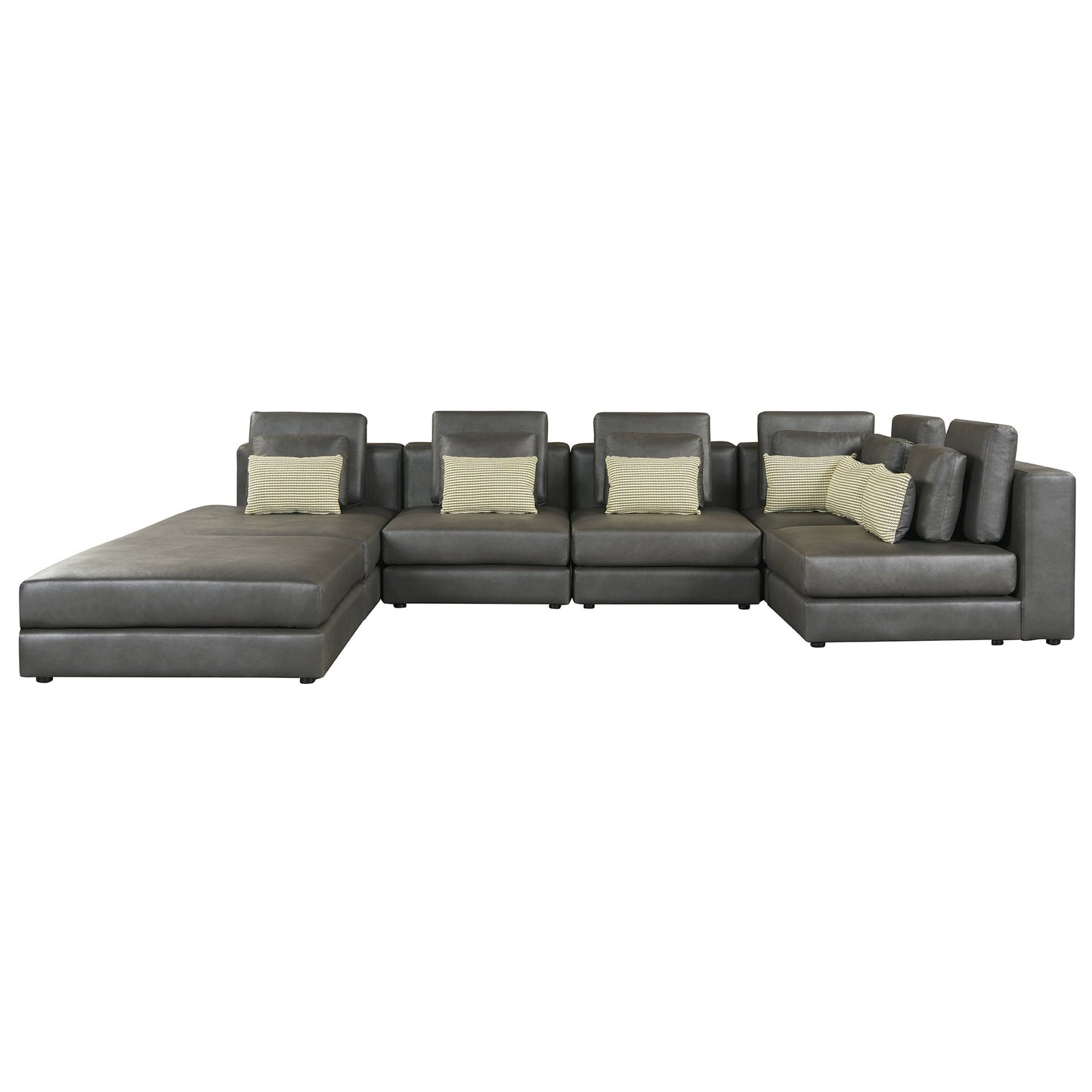 112.7" Modular Sectional Sofa Corner Sofa Chaise Lounge with Movable | Sofa