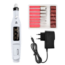 Load image into Gallery viewer, 1set Electric Manicure Machine Pen Pedicure Nail | Make Up
