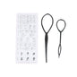 2 Pcs / Set Ponytail Creator Plastic Loop Styling | Hair Care