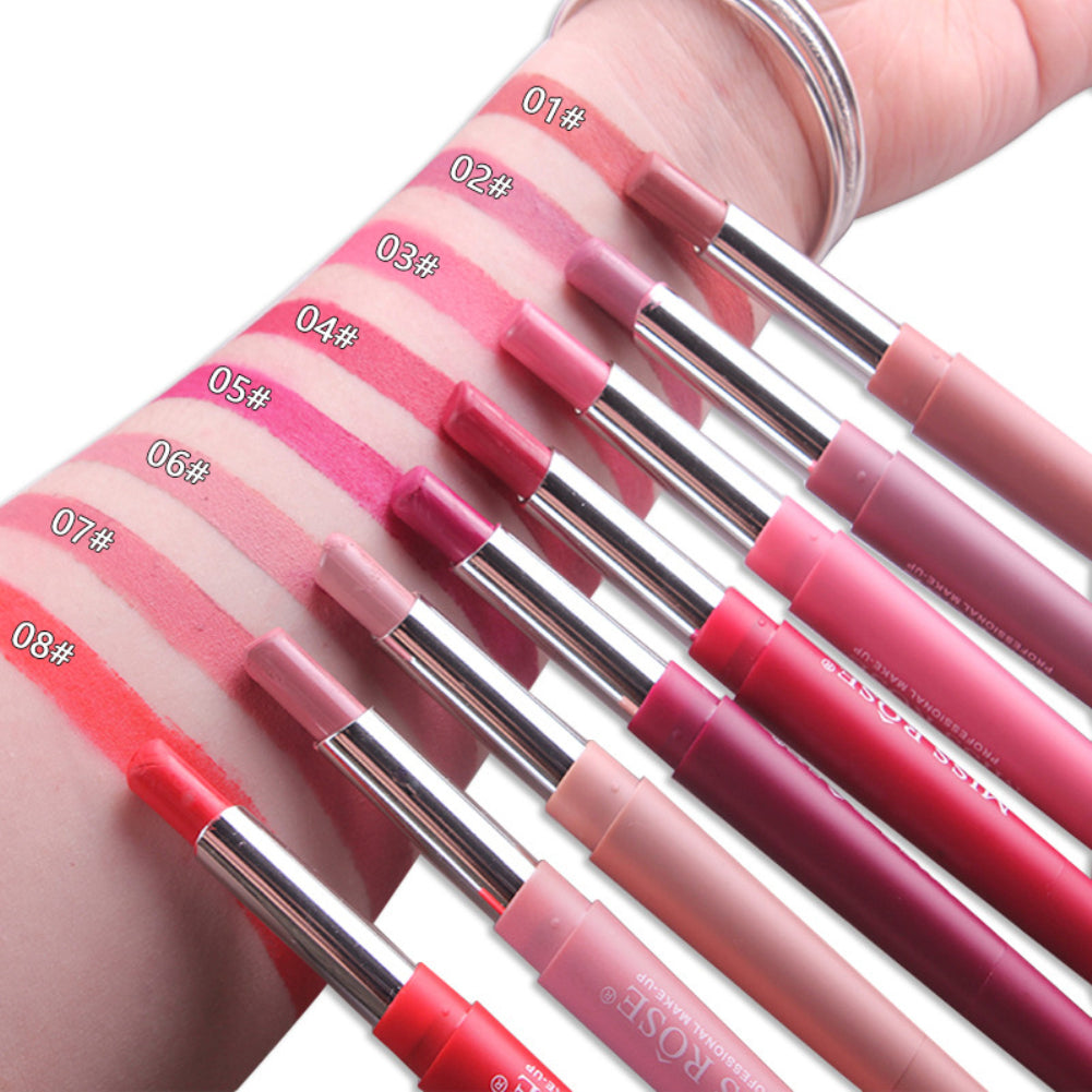 20 Color 2 IN 1 Lip Makeup Lipstick Pencil | Cosmetics