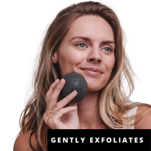 Load image into Gallery viewer, CHARCOAL KONJAC FACIAL SPONGE
