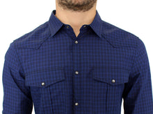 Load image into Gallery viewer, Costume National Blue checkered cotton shirt
