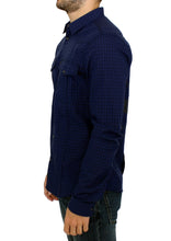 Load image into Gallery viewer, Costume National Blue checkered cotton shirt
