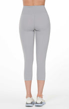 Load image into Gallery viewer, Atlanta Hybrid Cloudlux Capri Leggings High Waist - Stone Grey | Atlanta Collection
