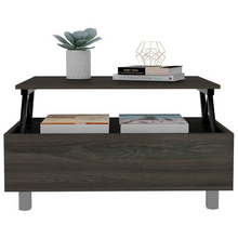 Load image into Gallery viewer, Aran Lift Top Coffee Table With Flexible Shelf And Storage Compartment
