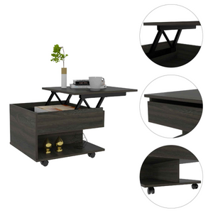 Babel Lift Top Coffee Table With Caster Wheels