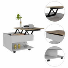 Load image into Gallery viewer, Babel Lift Top Coffee Table With Caster Wheels
