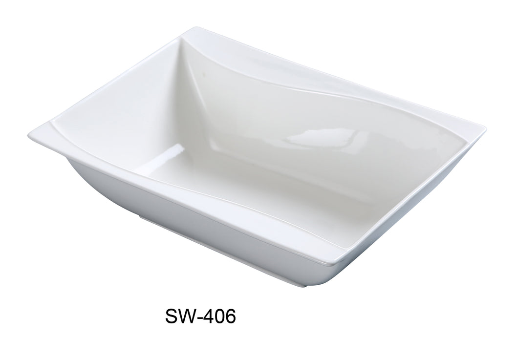 Yanco SW-406 Rectangular Bowl