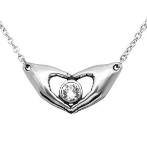 Controse Love Forever Petite Necklace with Swarovski Crystal