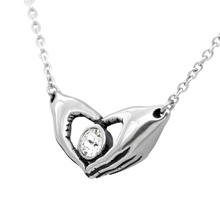 Load image into Gallery viewer, Controse Love Forever Petite Necklace with Swarovski Crystal
