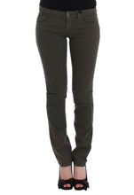 Load image into Gallery viewer, Costume National Green slim leg jeans
