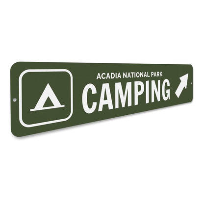 Camping Sign