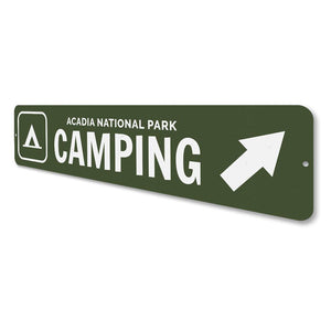 Camping Sign