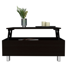 Load image into Gallery viewer, Aran Lift Top Coffee Table With Flexible Shelf And Storage Compartment
