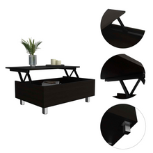 Load image into Gallery viewer, Aran Lift Top Coffee Table With Flexible Shelf And Storage Compartment
