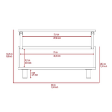 Load image into Gallery viewer, Aran Lift Top Coffee Table With Flexible Shelf And Storage Compartment
