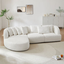 Load image into Gallery viewer, Convertible Corner Sofa with armrest and sectional Sofa, Left Chaise
