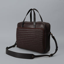 Load image into Gallery viewer, Boston Leather Briefcase
