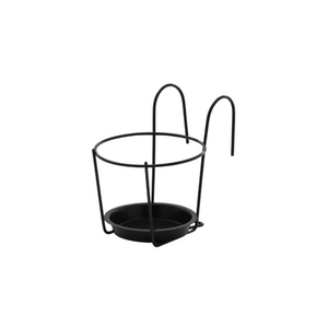 Balcony flowerpot holder, electro galvanized