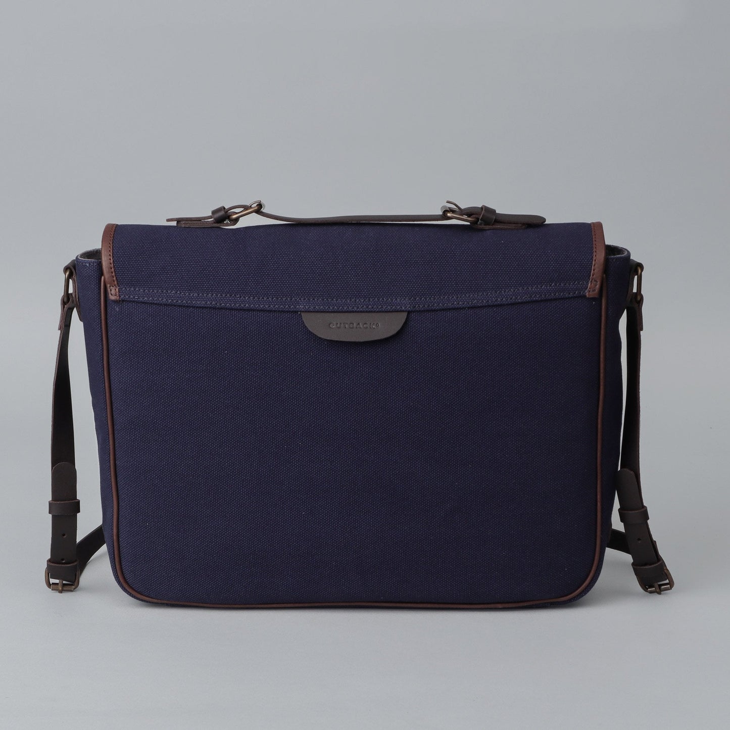 London Canvas Briefcase - Navy | London Collection