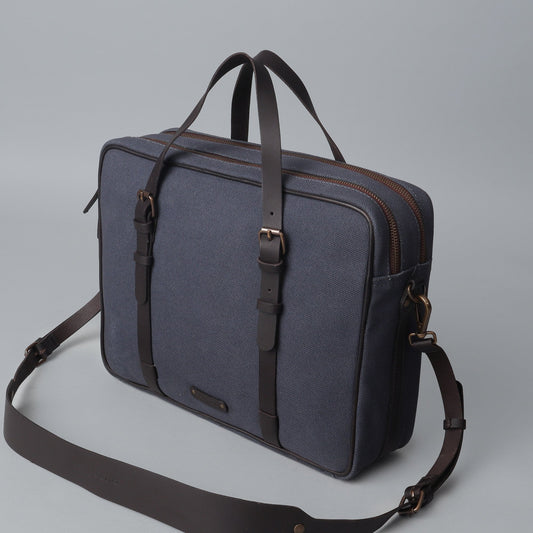 Miami Canvas Briefcase | Miami Collection