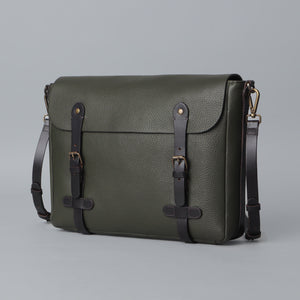 Oslo Leather Messenger Bag