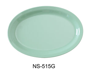 Yanco NS-515G Nessico Oval Platter with Narrow Rim