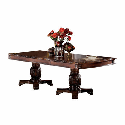 46inches X 96inches X 31inches Cherry Wood Poly Resin Dining Table | Dining Table