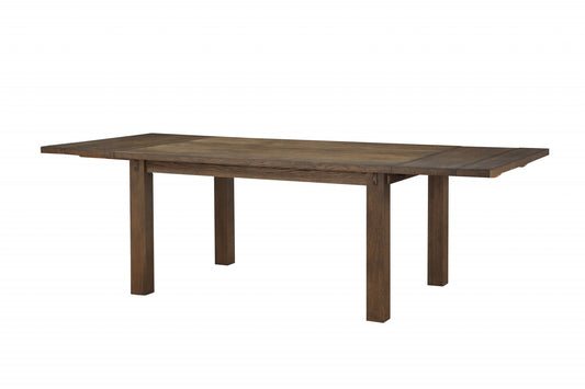 42inches X 96inches X 30inches Dark Oak Wood Dining Table | Furniture