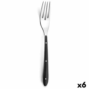 Fork Amefa Bistro 1-2-3 Metal Bicoloured 20,7 cm (Pack 6x)