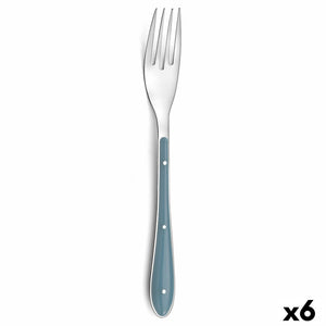 Fork Amefa Bistro Metal Bicoloured 20,7 cm (Pack 6x)