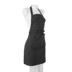 Apron with Pocket Atmosphera Black Cotton (60 x 80 cm)