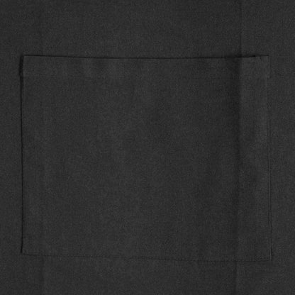 Apron with Pocket Atmosphera Black Cotton (60 x 80 cm)