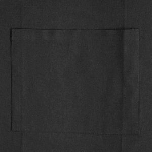 Apron with Pocket Atmosphera Black Cotton (60 x 80 cm)