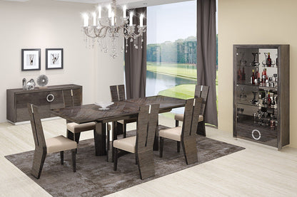 98.5inches X 43.5inches X 30inches Gray  Dining Set