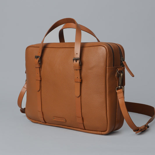 Miami Leather Briefcase | Miami Collection