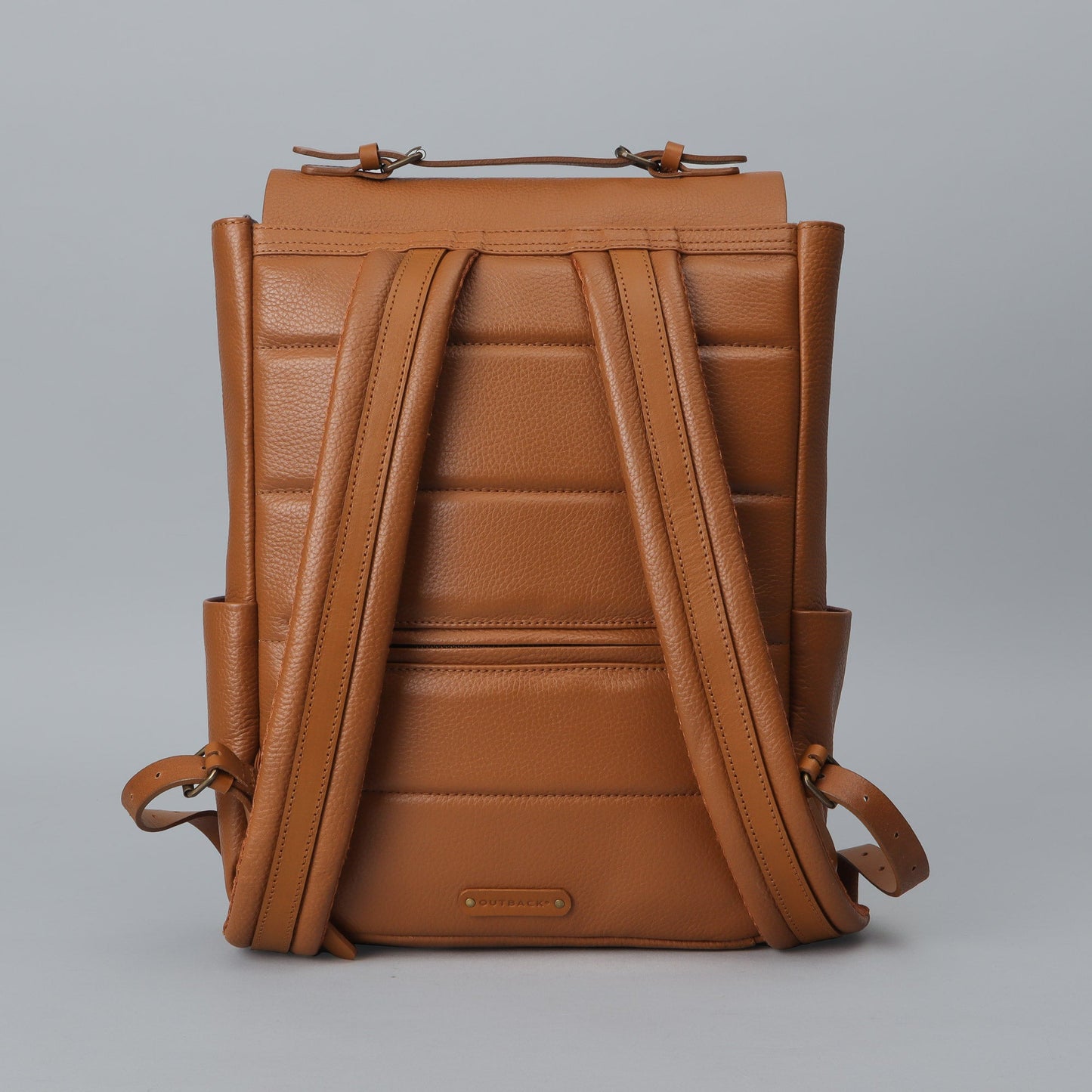 London Leather Backpack - Tan