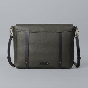 Oslo Leather Messenger Bag