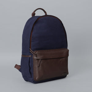 Journey Canvas Backpack - Navy | Journey Collection