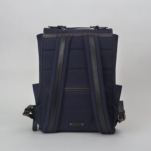 London Canvas Backpack - Navy