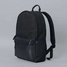 Load image into Gallery viewer, Journey Canvas Backpack - Black | Journey Collection
