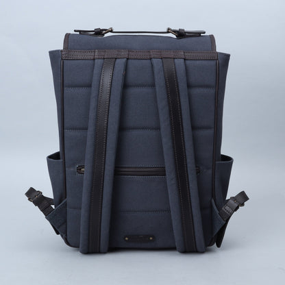 London Canvas Backpack - Steel | London Collection