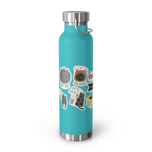 Load image into Gallery viewer, Everyday is Cat Day Insulated Thermos Bottle 22oz
