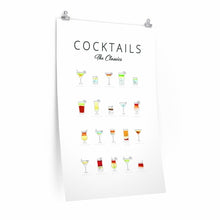 Load image into Gallery viewer, Cocktails Art Poster Decor
